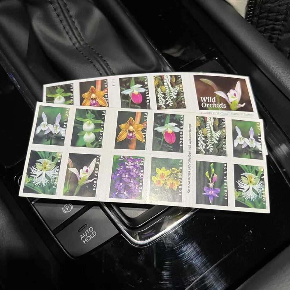 50 book of stamps (1000 stamps total)